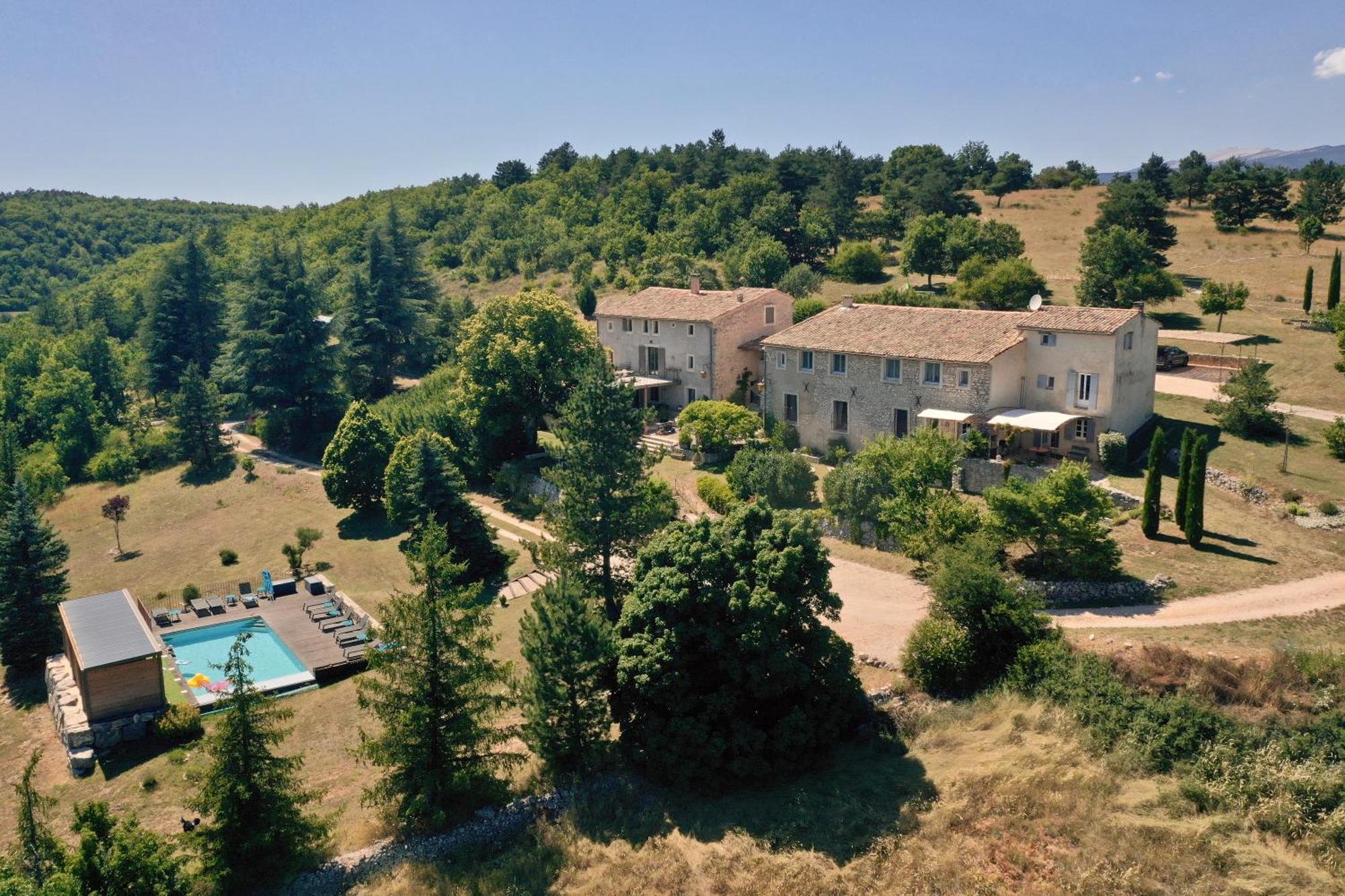 Le Domaine De Piedmoure, Gites Et Chambres D'Hotes, Piscine, Terrasses Privatives Sault-de-Vaucluse Exterior photo